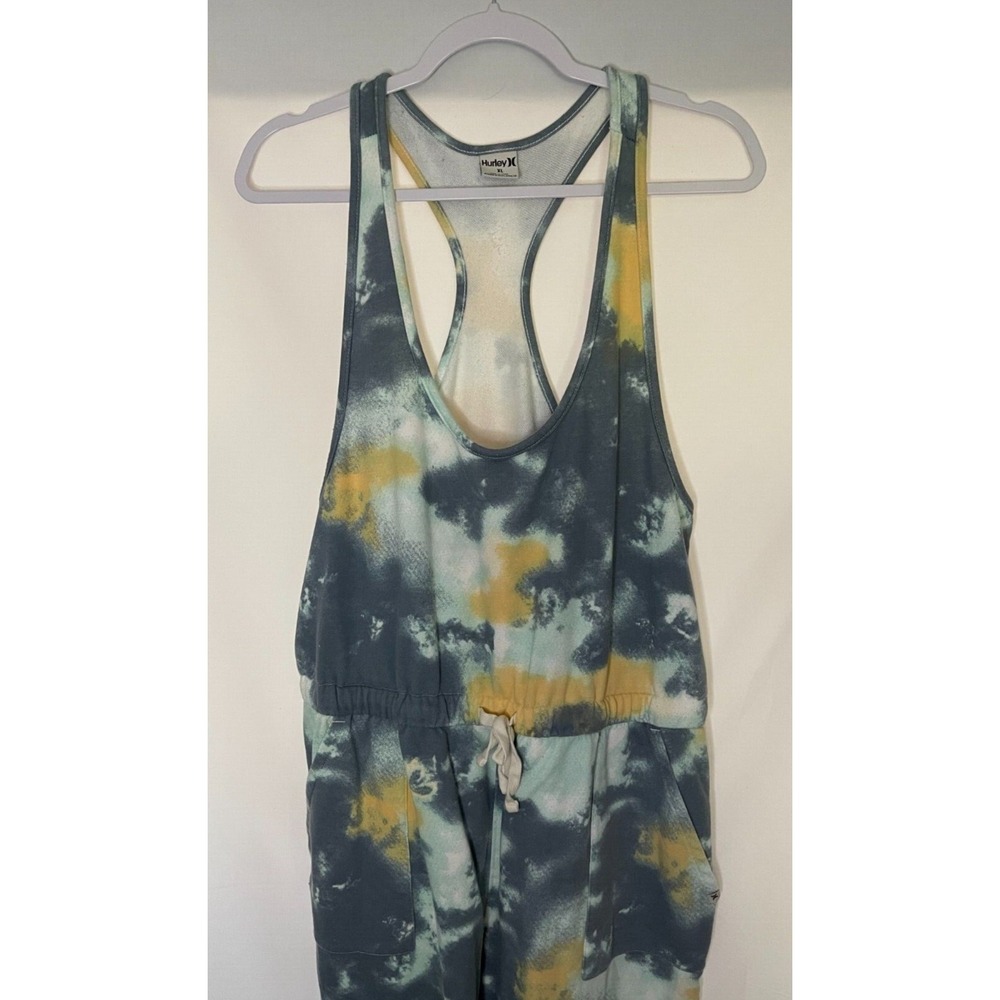 Hurley Women's‎ Haley Racer Back Jumpsuit Extra Large - Picture 2 of 5
